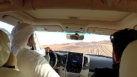 Going dune bashing