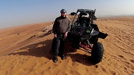 Me next to dune buggy