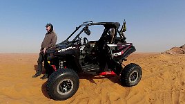 Me next to dune buggy