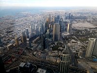 Burj Khalifa view towards financial district