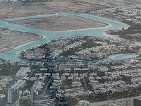 Burj Khalifa view towards Dubai Creek