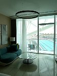 Abu Dhabi hotel room view