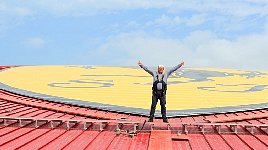 On top of Ferrari World