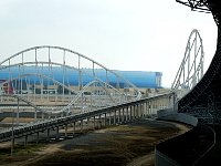 Ferrari World rollercoaster