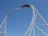 Ferrari World rollercoaster