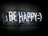 Be happy sign