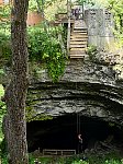 Rappel at Hidden River Cave