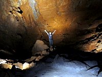Inside Hidden River Cave