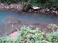 Blue hole near Lost River Cave