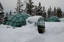 East Village glass igloos