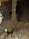 Cave abseil