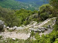 Downhill from Gourdon