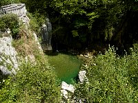 Loup river waterfalls view point