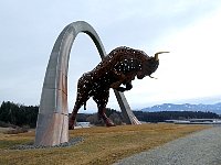 Red Bull sculpture at Spielberg