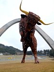Red Bull sculpture at Spielberg