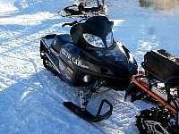 High power snowmobile