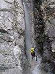 37 meter waterfall abseil