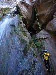 Waterfall abseil