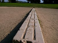 Olympic Stadium, starting blocks