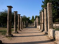 Olympia building remains