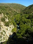 Alfeios River from bridge