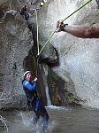 Ziplining the canyon