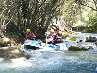 Rafting Lousios River