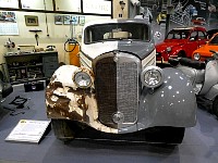 Half restored Mercedes