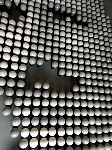 Ping pong ball mosaic
