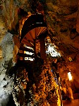 Kilkis cave spiral staircase