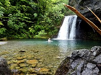 Swim in Enipea waterfall