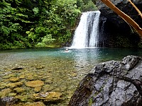 Swim in Enipea waterfall