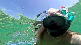 Snorkeling near Potamos Beach