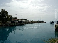 Bridge diving below water