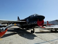 Aircraft at Hellenic Air Force Museum outside area