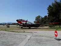 Aircraft at Hellenic Air Force Museum outside area