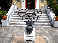 Entrance to the museum of the Marathon race