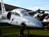 Plane with shark mouth