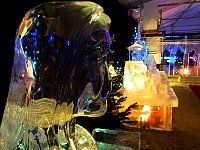 Ice sculptures, Berlin