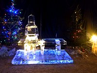 Ice sculptures, Berlin