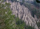Earth pyramids near Klobenstein