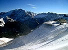 View from Campitello de Fassa