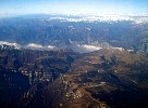 Aerial view of the Alps