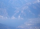 Aerial view of the Alps