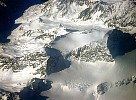 Aerial view of the Alps