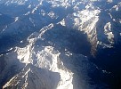 Aerial view of the Alps