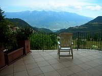 Tremosine panorama view, Lake Garda below