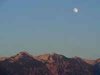 Full moon near Lake Garda