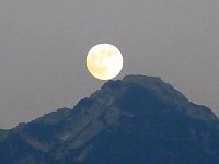 Full moon near Lake Garda