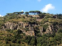 Lake Albano rock formations